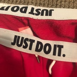 Nike cuffed sweatpants
